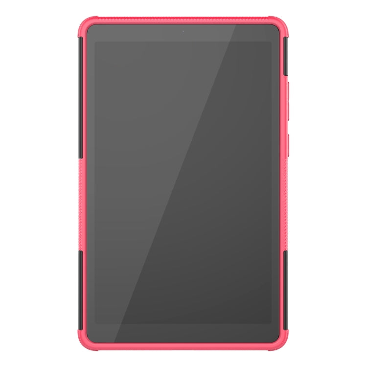 For Lenovo Tab M8 3rd Gen 8506 / M8 HD 8505 Tire Texture Shockproof TPU+PC Tablet Case with Holder
