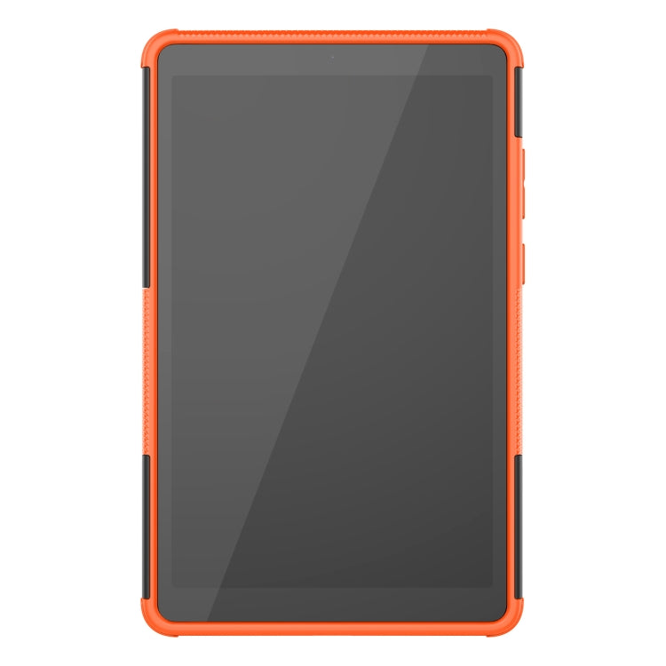 For Lenovo Tab M8 3rd Gen 8506 / M8 HD 8505 Tire Texture Shockproof TPU+PC Tablet Case with Holder