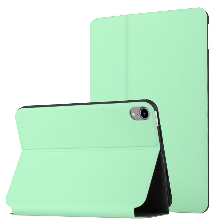 For iPad mini 6 Dual-Folding Horizontal Flip Tablet Case with Holder & Sleep / Wake-up Function