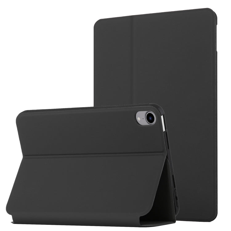 For iPad mini 6 Dual-Folding Horizontal Flip Tablet Case with Holder & Sleep / Wake-up Function