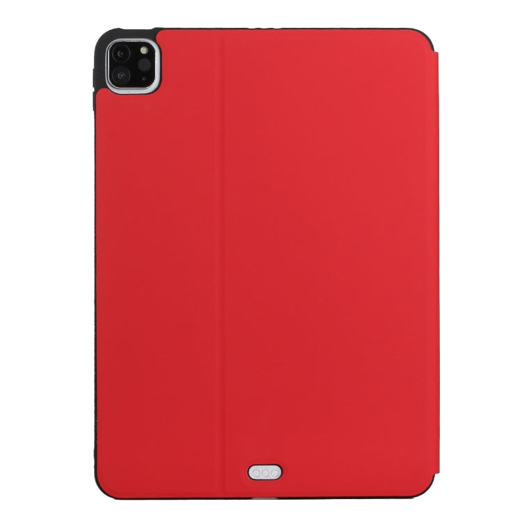 For iPad Pro 11 2020 & 2018 Dual-Folding Horizontal Flip Tablet Leather Tablet Case with Holder & Sleep / Wake-up Function