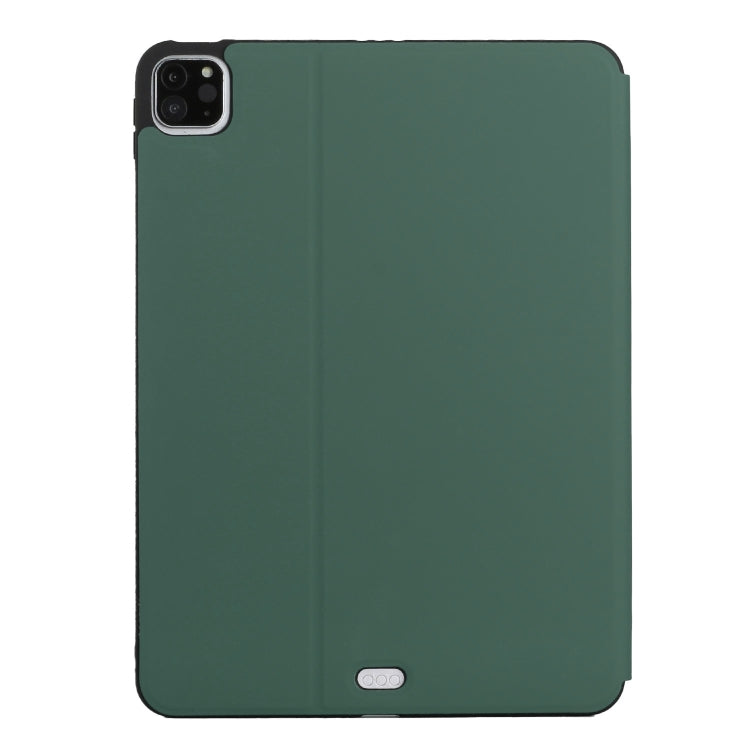 For iPad Pro 11 2020 & 2018 Dual-Folding Horizontal Flip Tablet Leather Tablet Case with Holder & Sleep / Wake-up Function