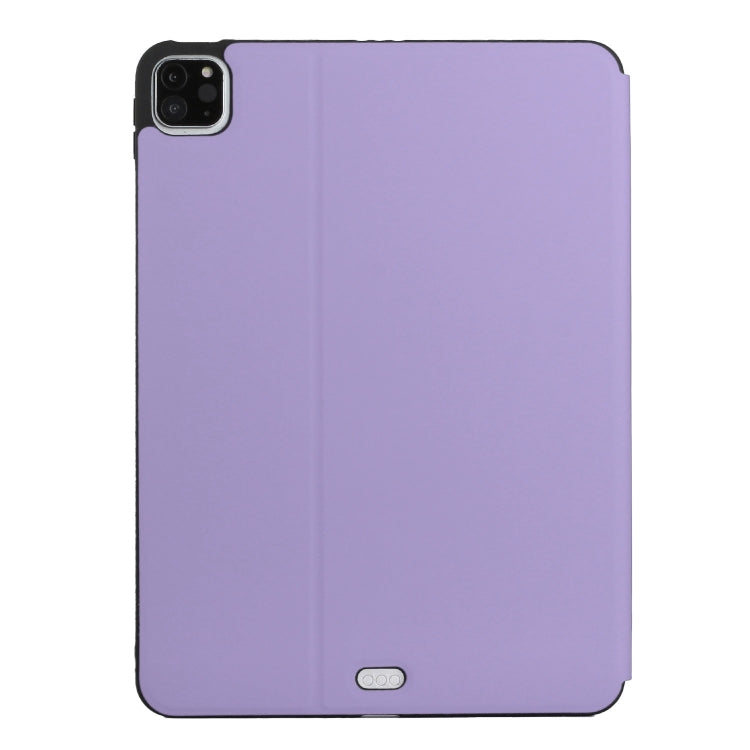 For iPad Pro 11 2020 & 2018 Dual-Folding Horizontal Flip Tablet Leather Tablet Case with Holder & Sleep / Wake-up Function