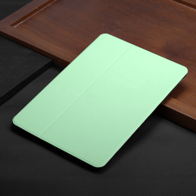 For Samsung Galaxy Tab S6 Lite 10.4 P610/P615 Dual-Folding Horizontal Flip Tablet Leather Case with Holder & Sleep / Wake-up Function