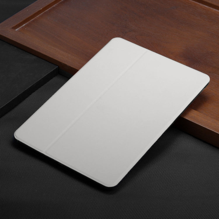 For Samsung Galaxy Tab S6 Lite 10.4 P610/P615 Dual-Folding Horizontal Flip Tablet Leather Case with Holder & Sleep / Wake-up Function