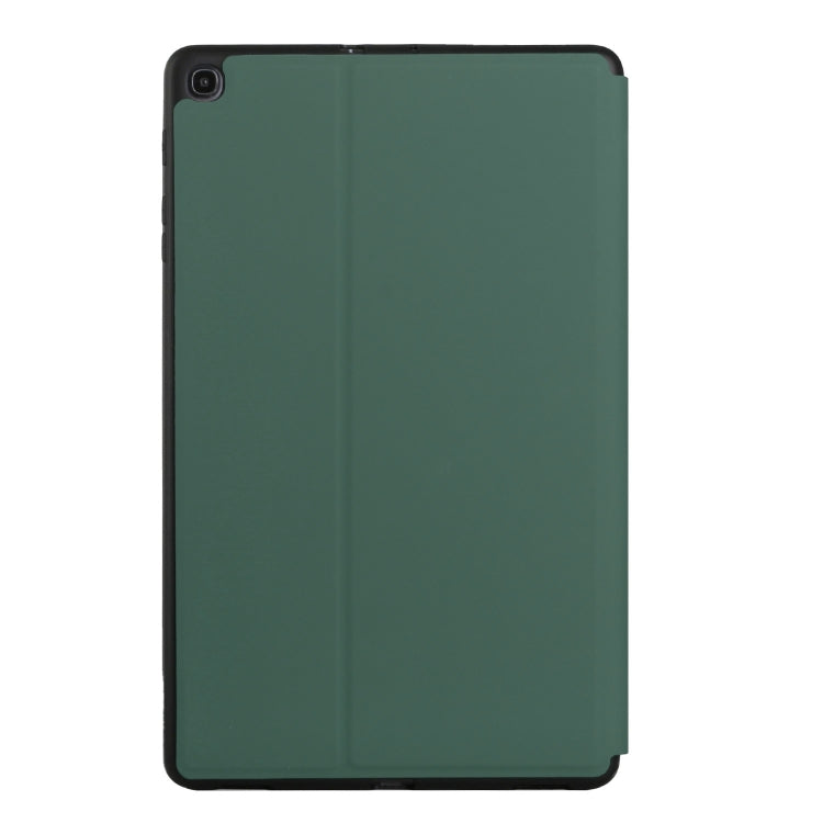For Huawei MatePad T10 / T10s Dual-Folding Horizontal Flip Tablet Leather Case with Holder