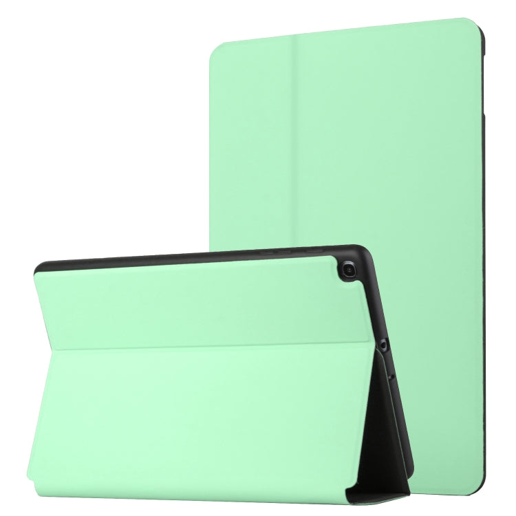 For Huawei MatePad T10 / T10s Dual-Folding Horizontal Flip Tablet Leather Case with Holder