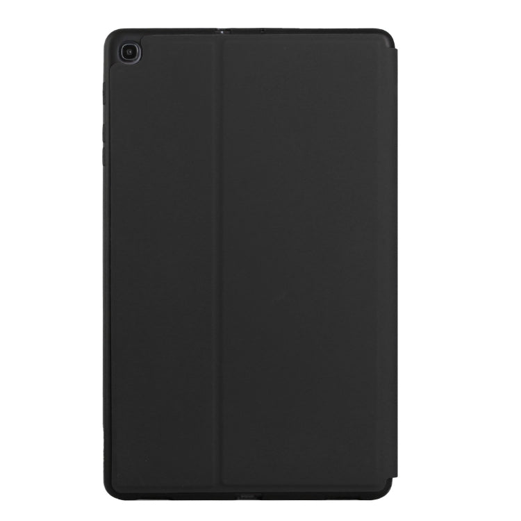 For Huawei MatePad T10 / T10s Dual-Folding Horizontal Flip Tablet Leather Case with Holder