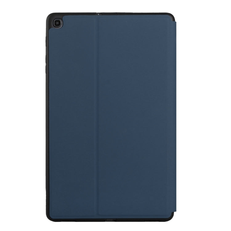 For Huawei MatePad T10 / T10s Dual-Folding Horizontal Flip Tablet Leather Case with Holder