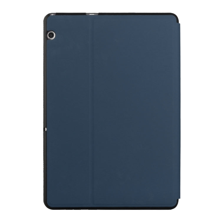 For Huawei MediaPad T5 10 Dual-Folding Horizontal Flip Tablet Leather Case with Holder