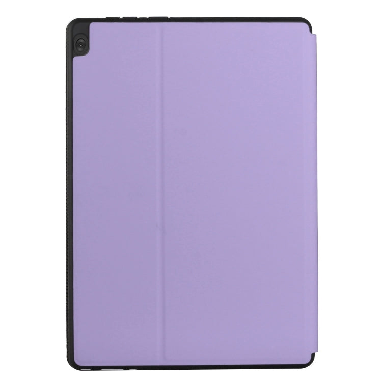 For Lenovo Tab M10 10.1 X605F/X505 Dual-Folding Horizontal Flip Tablet Leather Case with Holder