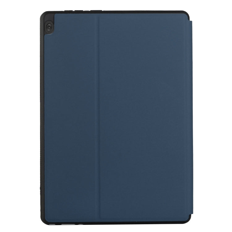 For Lenovo Tab M10 10.1 X605F/X505 Dual-Folding Horizontal Flip Tablet Leather Case with Holder