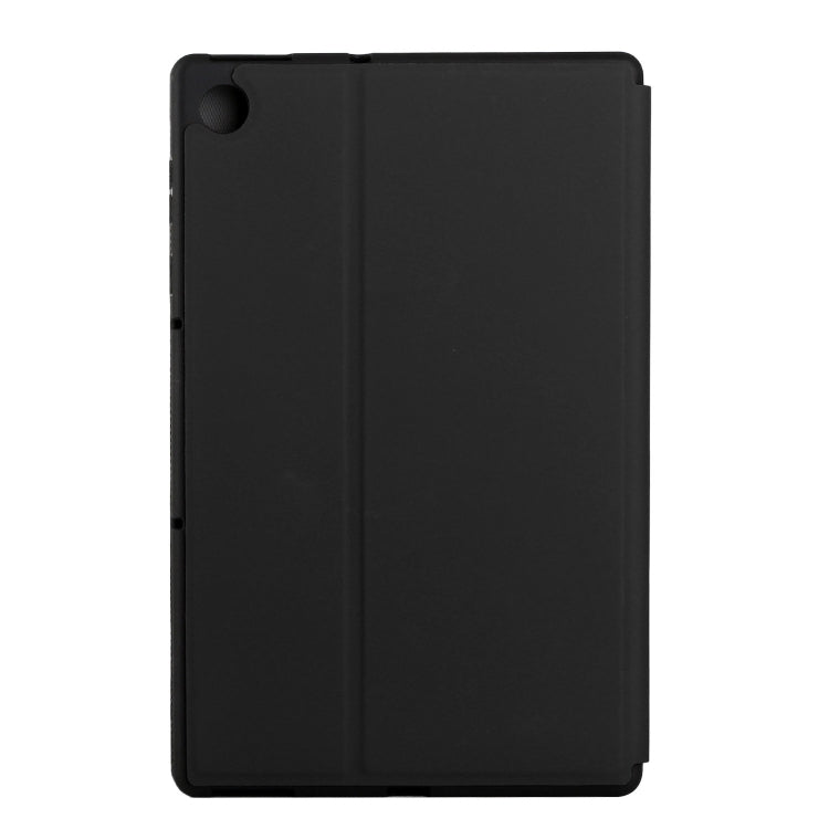 For Lenovo Tab M10 Plus TB-X606F/X606X Dual-Folding Horizontal Flip Tablet Leather Case with Holder