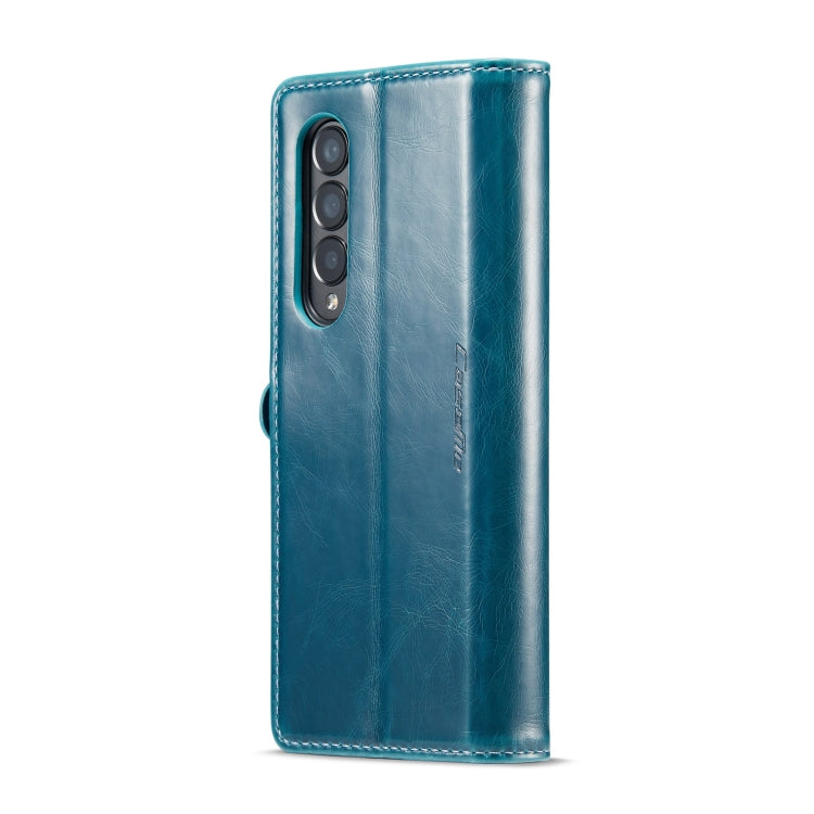 For Samsung Galaxy Z Fold3 5G CaseMe 003 Crazy Horse Texture Horizontal Flip Leather Phone Case