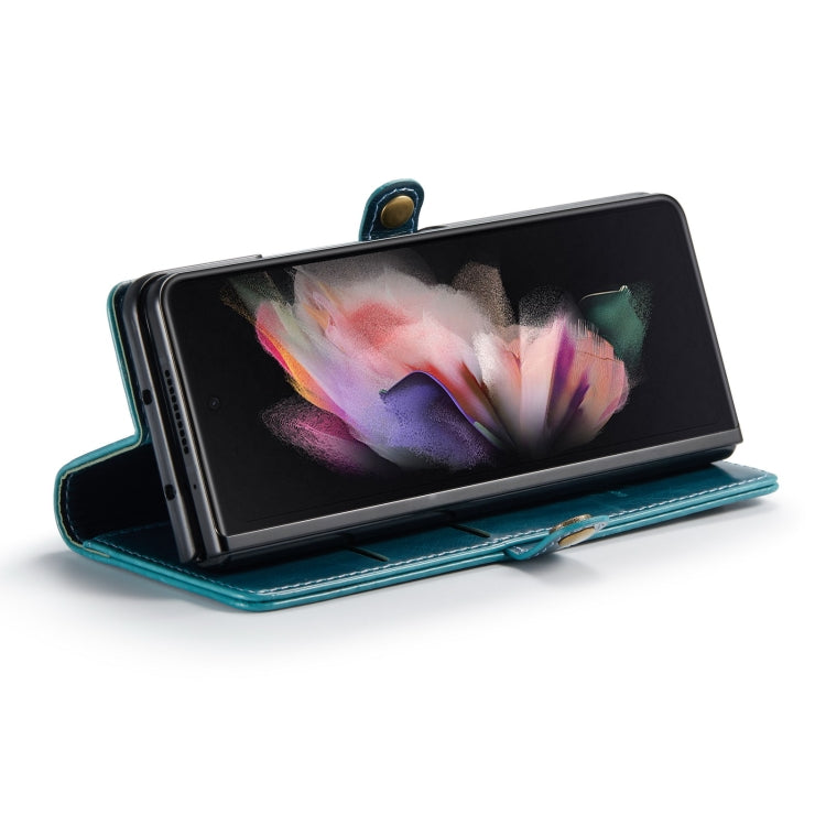 For Samsung Galaxy Z Fold3 5G CaseMe 003 Crazy Horse Texture Horizontal Flip Leather Phone Case