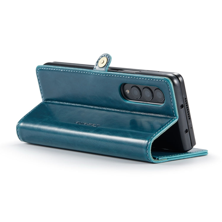 For Samsung Galaxy Z Fold3 5G CaseMe 003 Crazy Horse Texture Horizontal Flip Leather Phone Case