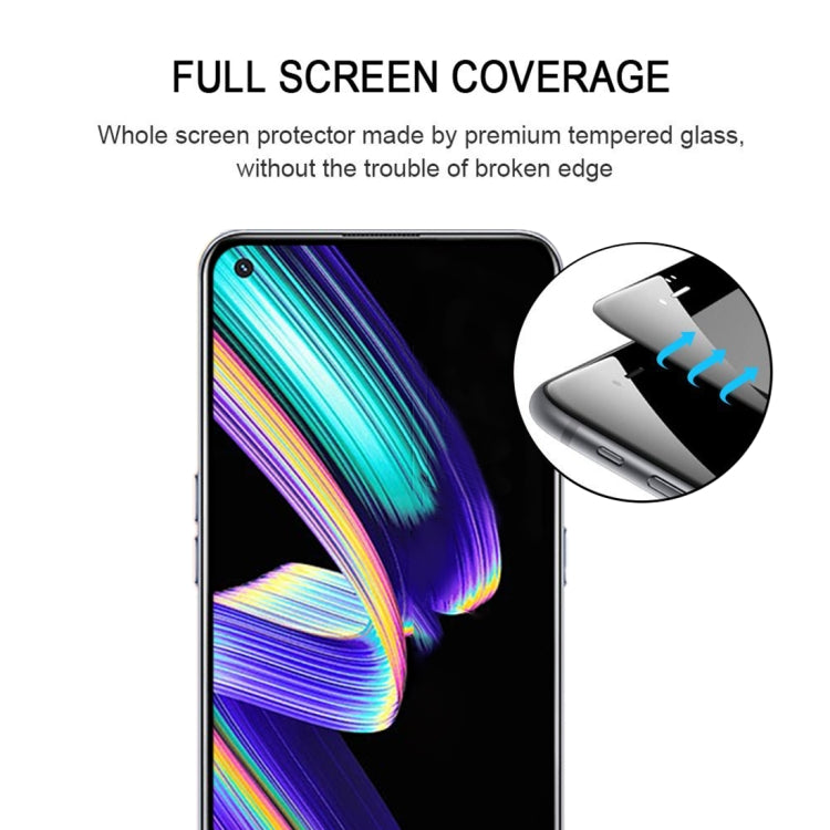 For OPPO Realme GT Neo / GT Neo Flash / GT Neo2T 25 PCS Full Glue Full Screen Tempered Glass Film
