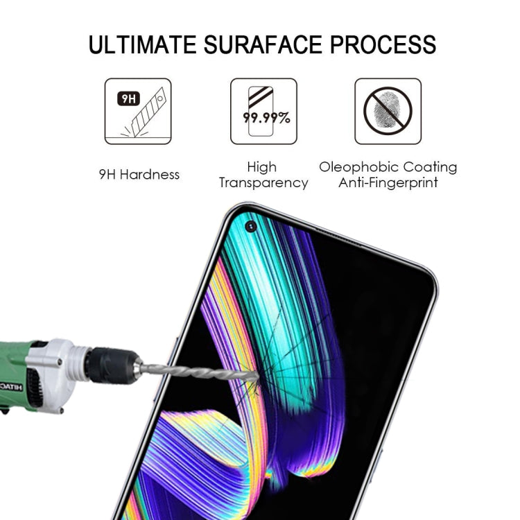 For OPPO Realme GT Neo / GT Neo Flash / GT Neo2T 25 PCS Full Glue Full Screen Tempered Glass Film