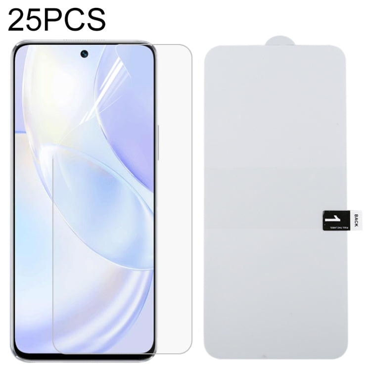 For Huawei nova 8 SE Youth / nova 10z 25 PCS Full Screen Protector Explosion-proof Hydrogel Film