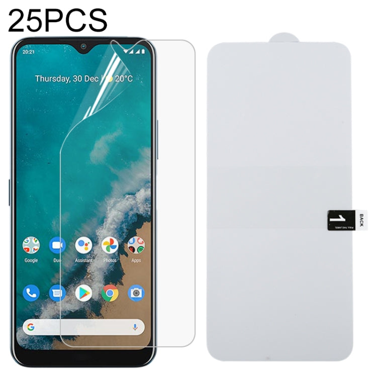 For Nokia G50 25 PCS Full Screen Protector Explosion-proof Hydrogel Film