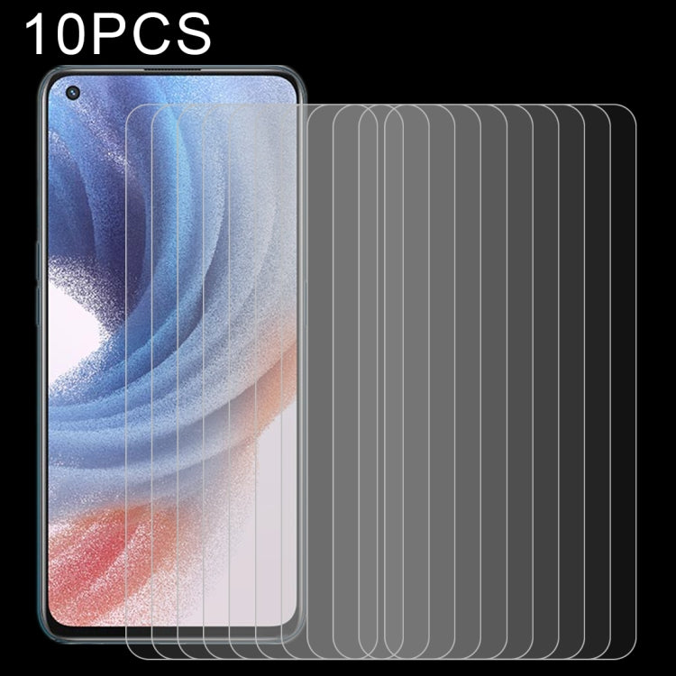 For OPPO K9 Pro 10 PCS 0.26mm 9H 2.5D Tempered Glass Film