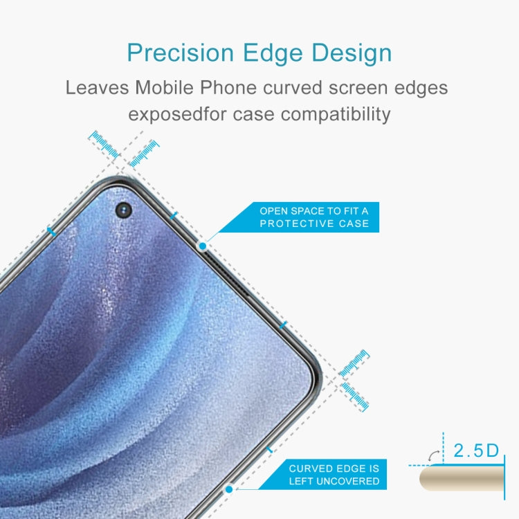 For OPPO K9 Pro 10 PCS 0.26mm 9H 2.5D Tempered Glass Film