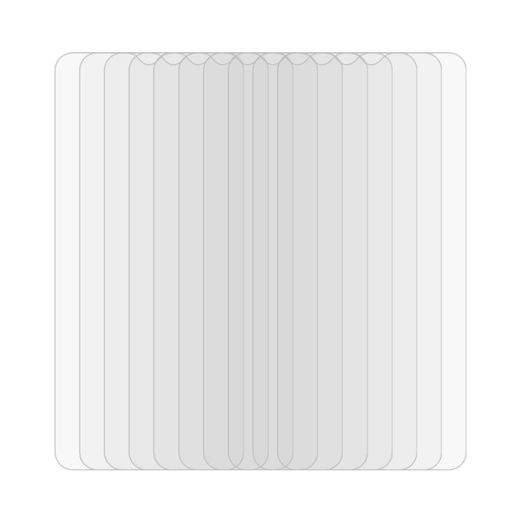 For vivo iQOO U5x / Y35 4G 2022 / Y33s / Y76s / T1x / Y76 5G 10 PCS 0.26mm 9H 2.5D Tempered Glass Film
