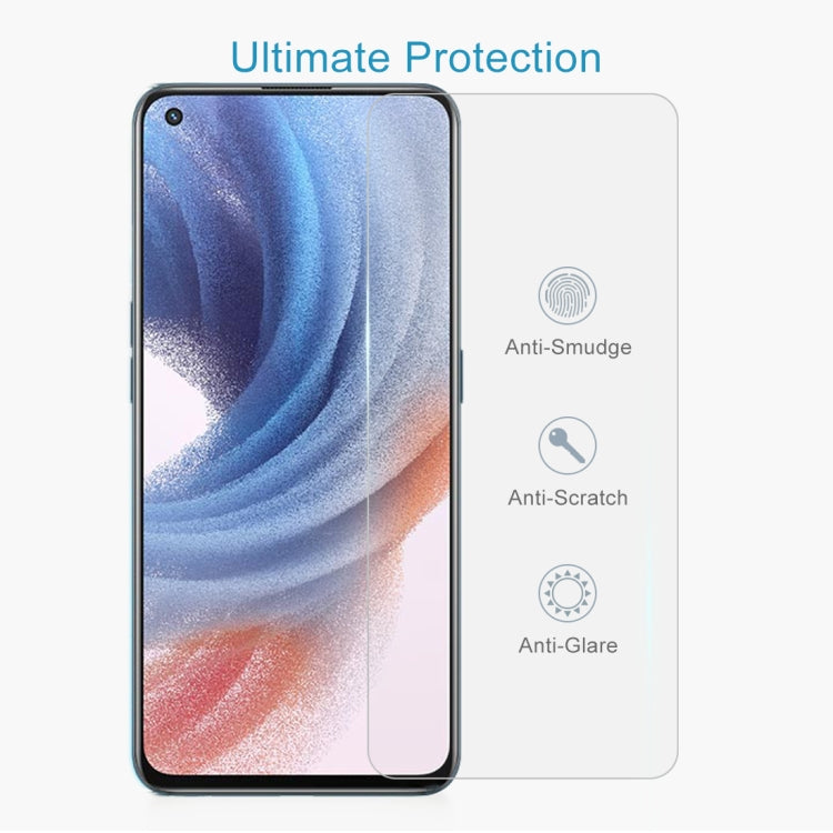 For OPPO K9 Pro 50 PCS 0.26mm 9H 2.5D Tempered Glass Film