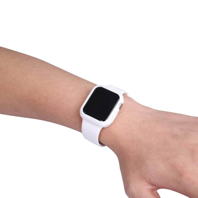 Eight Sides Candy Colors TPU Shockproof Protective Case For Apple Watch Series 8 / 7 41mm
