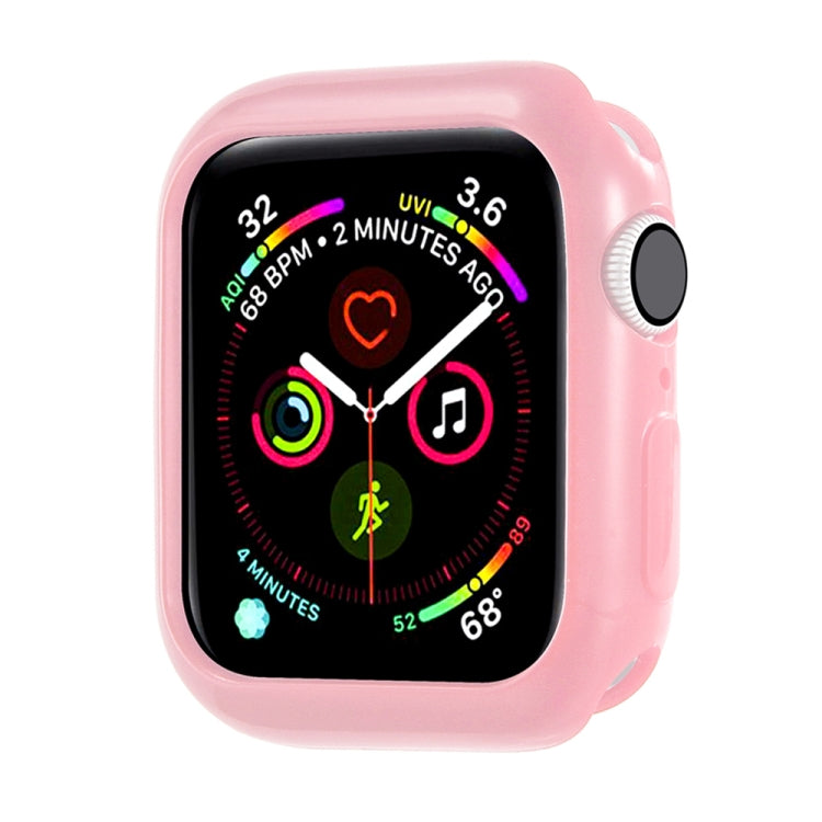 Eight Sides Candy Colors TPU Shockproof Protective Case For Apple Watch Series 8 / 7 41mm