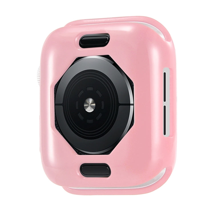 Eight Sides Candy Colors TPU Shockproof Protective Case For Apple Watch Series 8 / 7 41mm