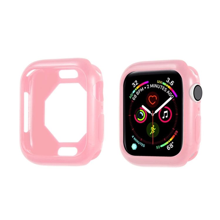 Eight Sides Candy Colors TPU Shockproof Protective Case For Apple Watch Series 8 / 7 41mm