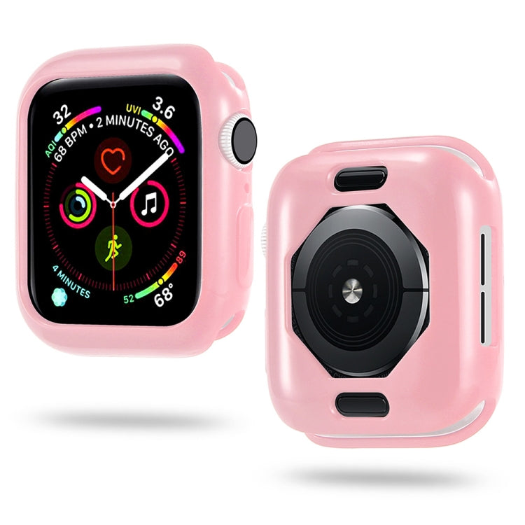 Eight Sides Candy Colors TPU Shockproof Protective Case For Apple Watch Series 8 / 7 41mm