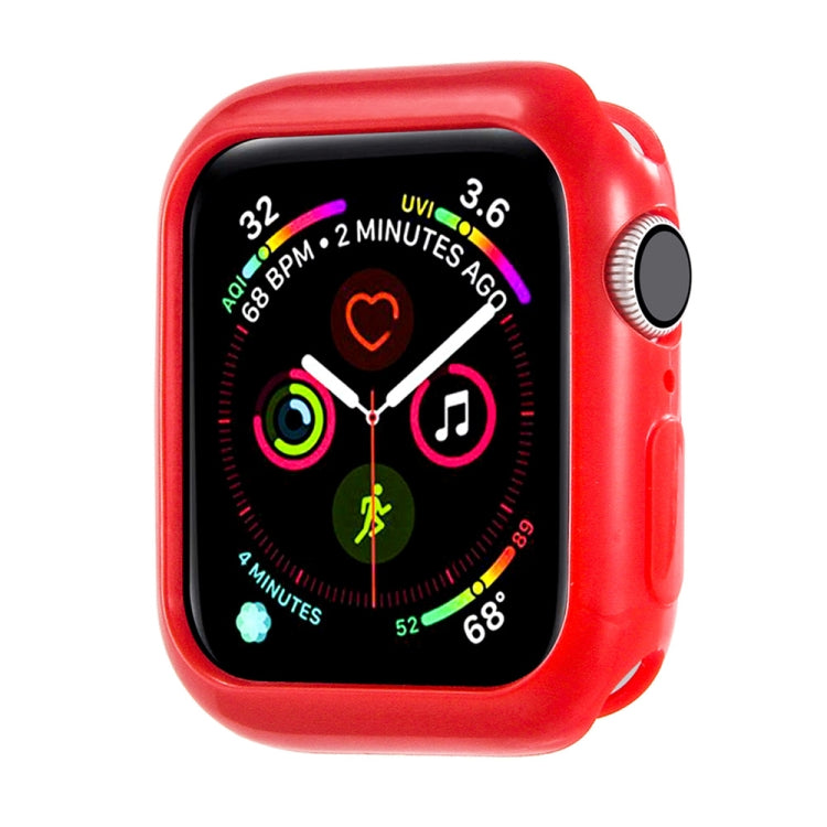 Eight Sides Candy Colors TPU Shockproof Protective Case For Apple Watch Series 8 / 7 41mm