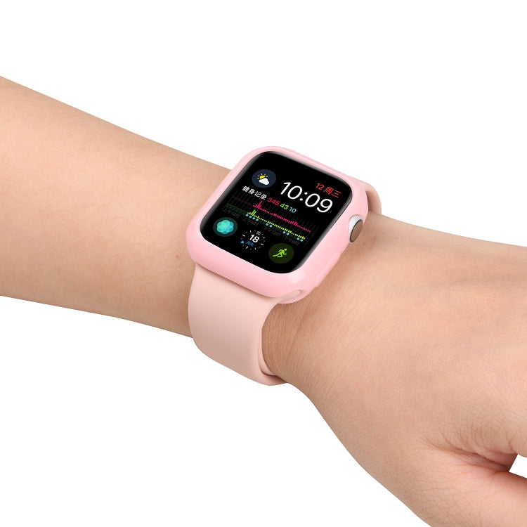 Eight Sides Candy Colors TPU Shockproof Protective Case For Apple Watch Series 8 / 7 45mm