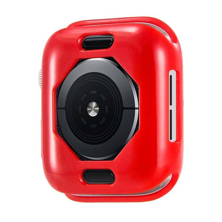 Eight Sides Candy Colors TPU Shockproof Protective Case For Apple Watch Series 8 / 7 45mm