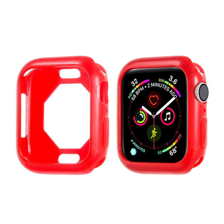Eight Sides Candy Colors TPU Shockproof Protective Case For Apple Watch Series 8 / 7 45mm