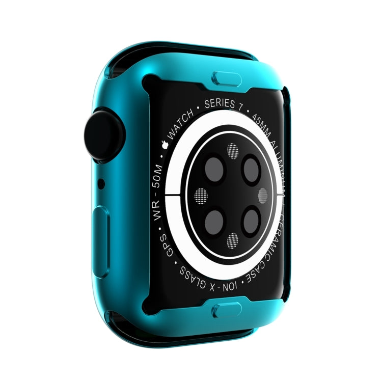 Shockproof TPU All-inclusive Electroplate Protective Case For Apple Watch Series 8 / 7 41mm
