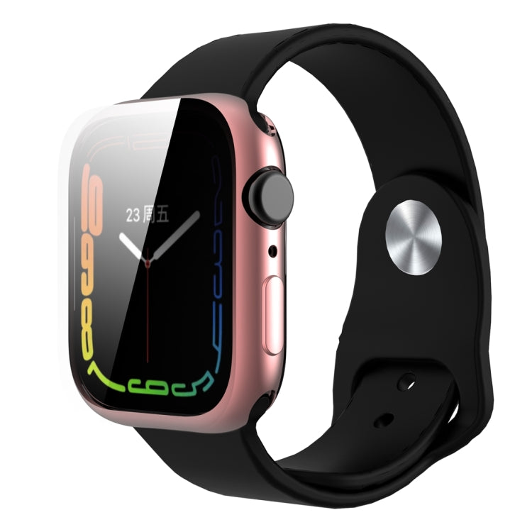 Shockproof TPU All-inclusive Electroplate Protective Case For Apple Watch Series 8 / 7 41mm