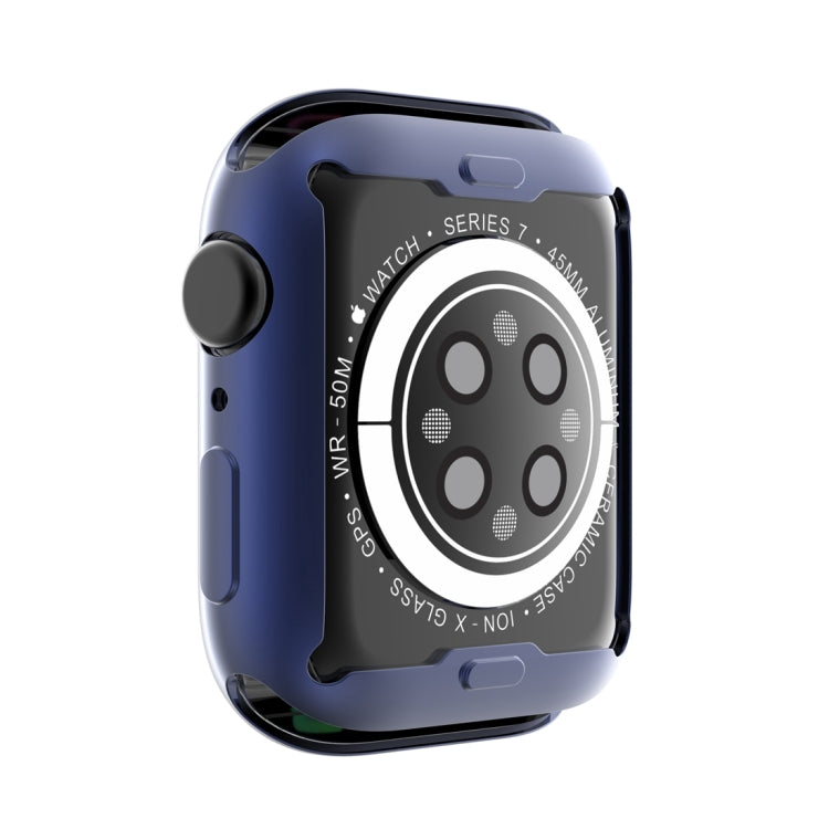 Shockproof TPU All-inclusive Electroplate Protective Case For Apple Watch Series 8 / 7 41mm
