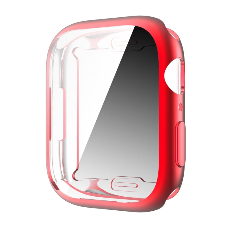 Shockproof TPU All-inclusive Electroplate Protective Case For Apple Watch Series 8 / 7 41mm