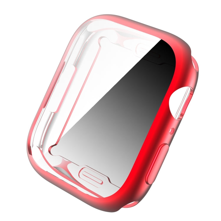 Shockproof TPU All-inclusive Electroplate Protective Case For Apple Watch Series 8 / 7 41mm