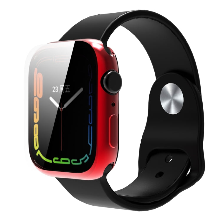 Shockproof TPU All-inclusive Electroplate Protective Case For Apple Watch Series 8 / 7 41mm