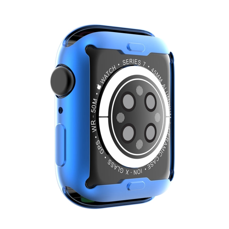 Shockproof TPU All-inclusive Electroplate Protective Case For Apple Watch Series 8 / 7 41mm