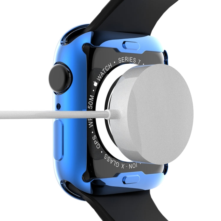 Shockproof TPU All-inclusive Electroplate Protective Case For Apple Watch Series 8 / 7 41mm