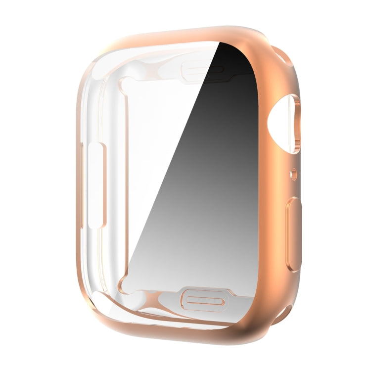 Shockproof TPU All-inclusive Electroplate Protective Case For Apple Watch Series 8 / 7 41mm