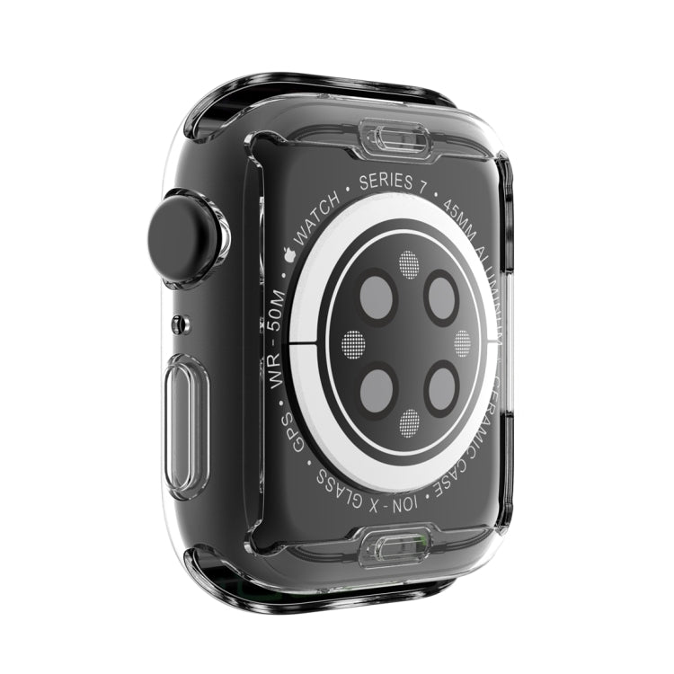 Shockproof TPU All-inclusive Electroplate Protective Case For Apple Watch Series 8 / 7 41mm