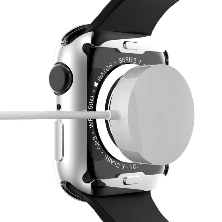 Shockproof TPU All-inclusive Electroplate Protective Case For Apple Watch Series 8 / 7 41mm