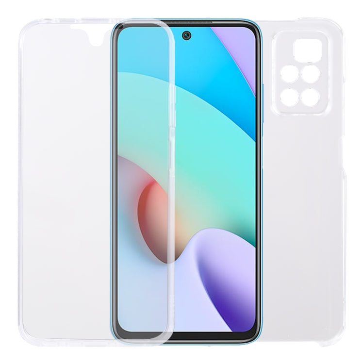For Xiaomi Redmi 10 PC+TPU Ultra-Thin Double-Sided All-Inclusive Transparent Case