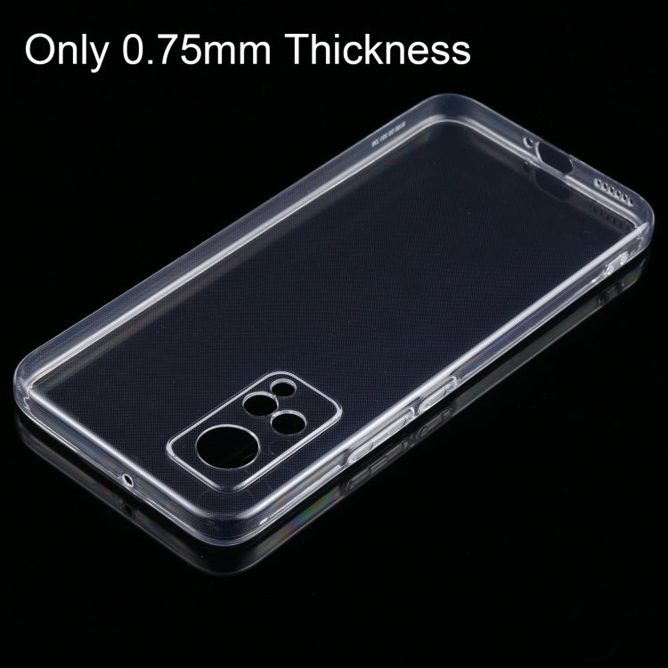 For Meizu 18X 0.75mm Ultra-thin Transparent TPU Soft Protective Case